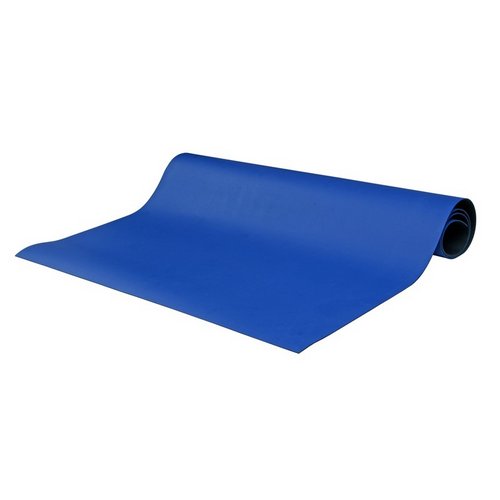 Static Dissipative Rubber Table Runner (No Hardware) Blue 2' x 40'