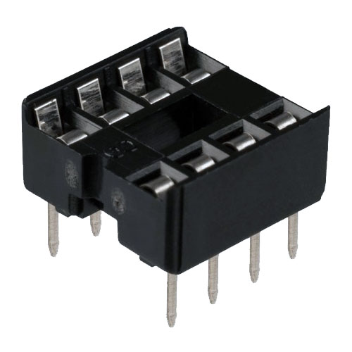 DIL Sockets 3P Dual Rows 5.08mm Solder Tail ROHS