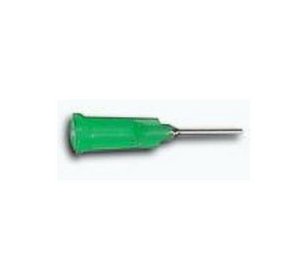 High-Precision Dispensing Needle 18awg Stainless Steel Green 0.84mm 1/2''L Straight 50/Pk