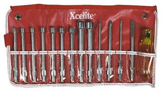 Xcelite 14-Piece Series 99 Multi-Purpose Nutdriver Screwdriver