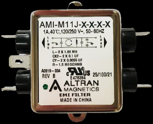 M11J Series 40A 250VAC  Powerline EMI Filter