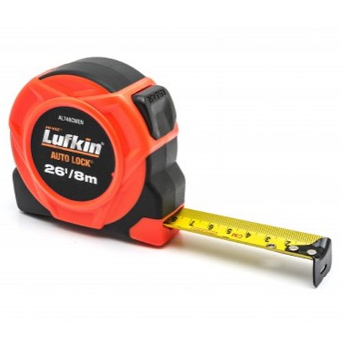 Lufkin 25mm/1'' x 8M/26' 700 Series Tape Magnetic End Hook