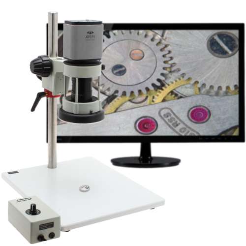 Digital Microscope Mighty Cam ES 7x-70x Macro Lens w/ Post Stand