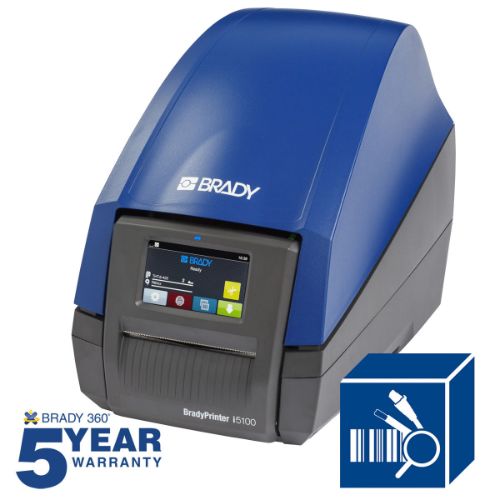 BradyPrinter i5100 600dpi Industrial Label Printer Autocut Model