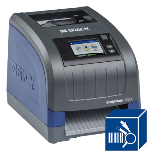 BradyPrinter i3300 with Autocutter Wi-Fi version with Brady Workstation Product and Wire ID Suite Label Creation Software