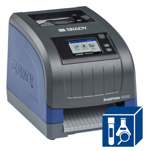 BradyPrinter i3300 with Autocutter Wi-Fi version with Brady Workstation Laboratory ID Suite Label Creation Software