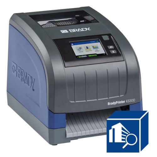 BradyPrinter i3300 with Autocutter Wi-Fi version with Brady Workstation Safety and Facility ID Suite Label Creation Software