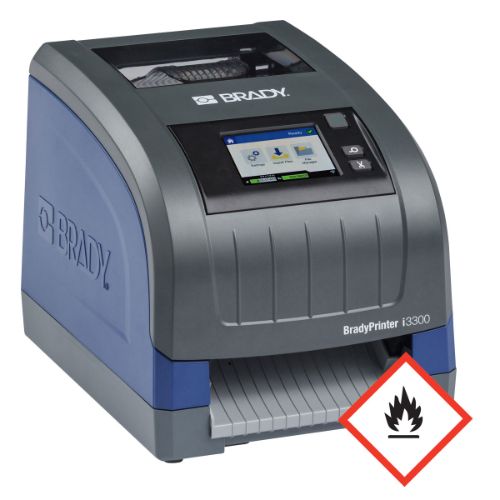 BradyPrinter i3300 with Autocutter Wi-Fi version with Brady Workstation GHS Label App Label Creation Software