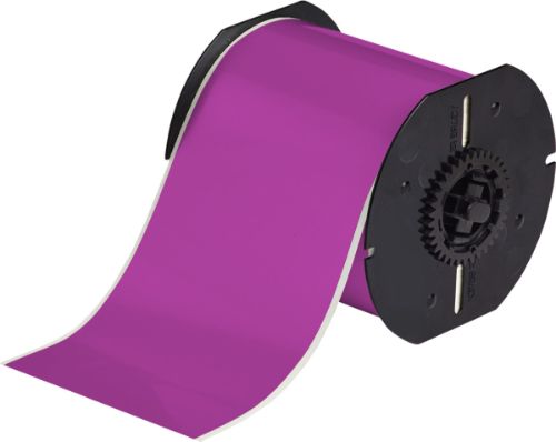 B30 Series Low Halide Polyester Labels 4'' W x 100' L Purple