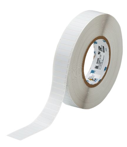 UltraTemp Matte Polyimide Labels 0.25'' H x 1'' W Roll of 10000 Labels White