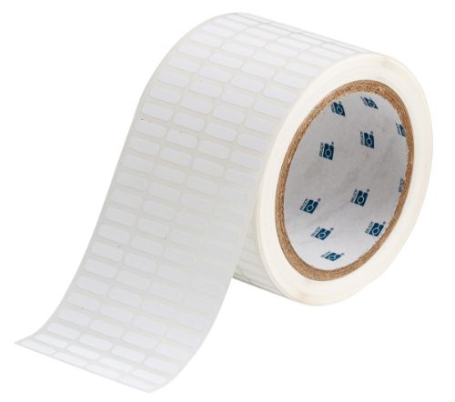 Workhorse Polyester Labels 0.2'' H x 0.65'' W Roll of 10000 Labels White