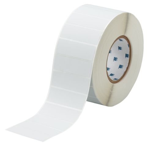 Defender Tamper Evident Checkerboard Polyester labels 1'' H x 3'' W Roll of 3000 Labels