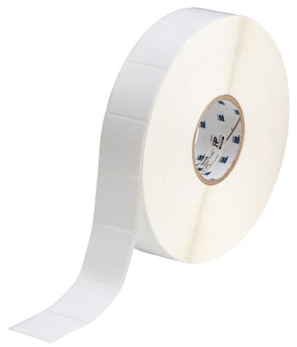 Nylon Cloth Labels 1.75'' H x 1.875'' W Roll of 3000 Labels Silver