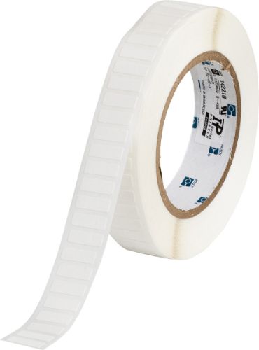CleanLift Repositionable Vinyl Cloth labels 0.25'' H x 0.75'' W Roll of 3000 Labels