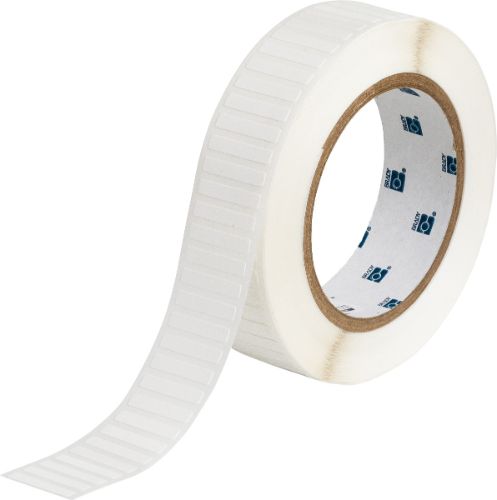 CleanLift Repositionable Vinyl Cloth labels 3'' H x 0.188'' W Roll of 3000 Labels