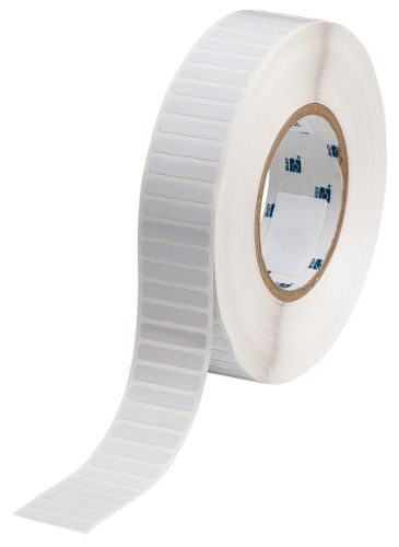 UltraTemp 1-Mil Matte Polyimide Labels 0.25'' H x 1.25'' W Roll of 10000 Labels White