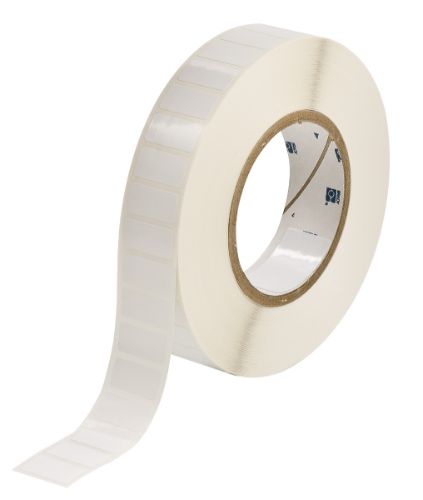 Workhorse Glossy Polyester Labels 0.5'' H x 1'' W Pack of 2 Rolls White