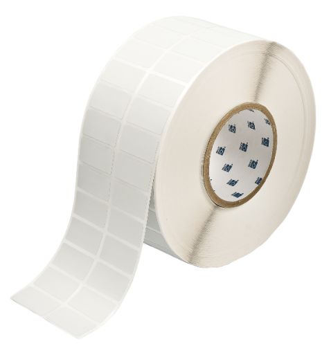 Defender Tamper Evident Checkerboard Polyester labels 0.75'' H x 1.5'' W Roll of 10000 Labels