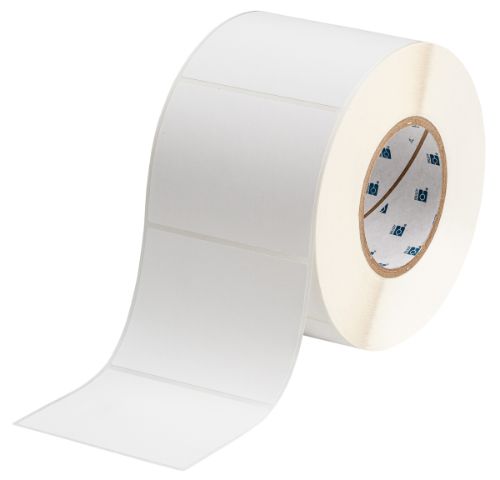 CleanLift Removable Polypropylene labels 3'' H x 4'' W Roll of 1000 Labels