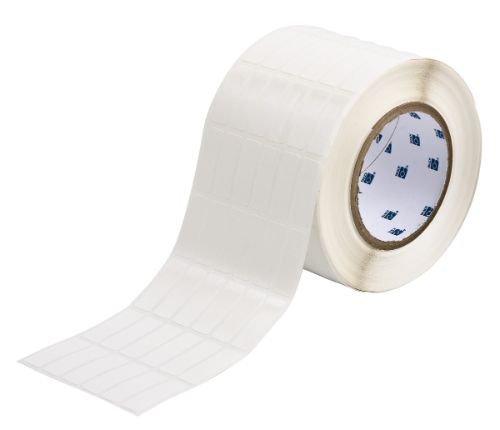 CleanLift Repositionable Vinyl Cloth labels 1.437'' H x 0.5'' W Roll of 5000 Labels