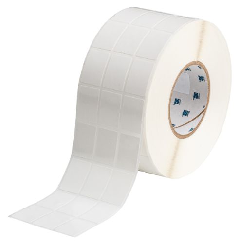 CleanLift Repositionable Vinyl Cloth labels 1.437'' H x 1'' W Roll of 5000 Labels