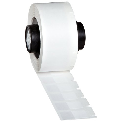 Self-Laminating Vinyl Wrap Around Wire and Cable Labels for M6 M7 Printers 0.75'' x 0.5'' 500/Roll