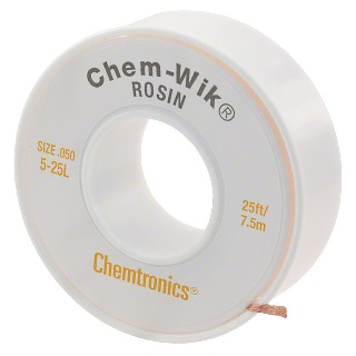 Chem-Wik Rosin 0.050''/1.3mm Yellow 5'