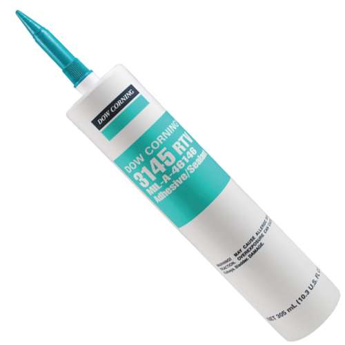 RTV Adhesive/Sealant Clear 305ml Cartridge (FLASH SALE on current stock due to Feb/Mar expiry -- see notes for dates)
