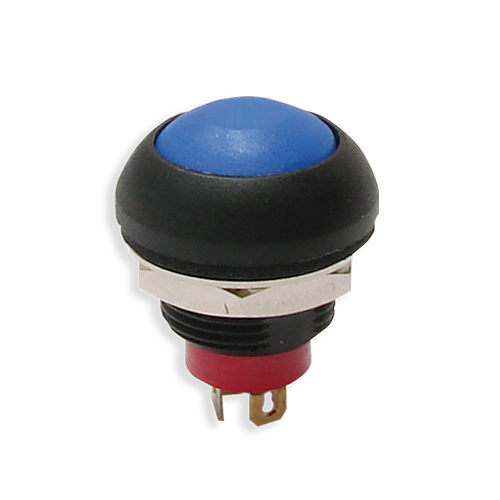 Pushbutton Switch SPST-NO Off-Mom Standard Panel Mount Front 0.125A 125V 1/Pack