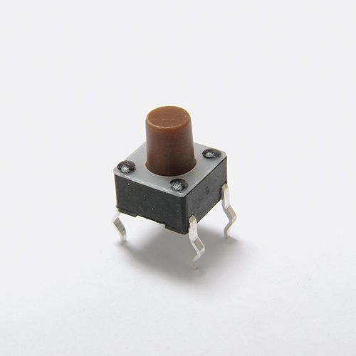 Tactile Switch SPST-NO Top Actuated Surface Mount 0.05A 12V 2500/Reel