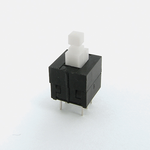 Pushbutton Switch DPDT On-Mom Standard Through Hole 0.1A 30V 1000/Pack
