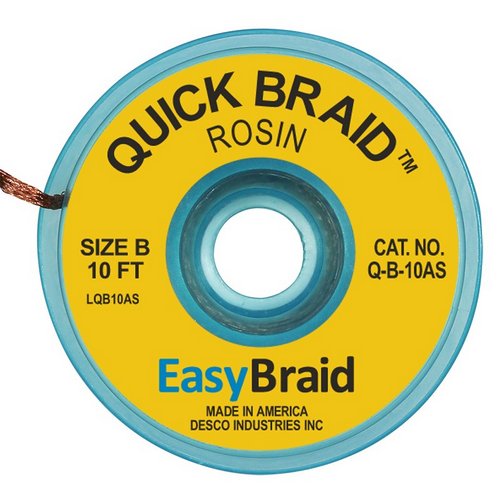 Quick Braid 0.050 Anti-Static 10' Roll 1/Pk