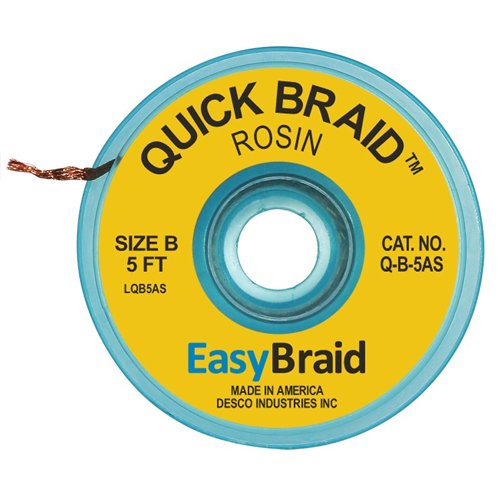 Quick Braid 0.050 Anti-Static 5' Roll 1/Pk