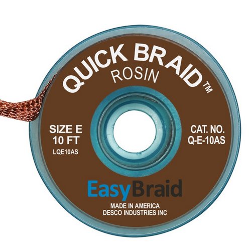 Quick Braid 0.125 Anti-Static 10' Roll 1/Pk