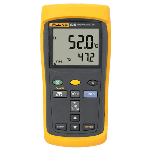 Fluke 52 II Dual Probe Digital Thermometer 60hZ
