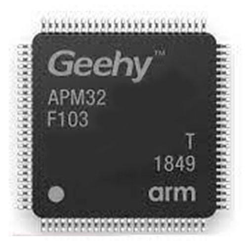 Geehy MCU QFP-64 96 MHZ Freq 512KB Flash 128KB Ram Cortex-M3 Microcontroller
