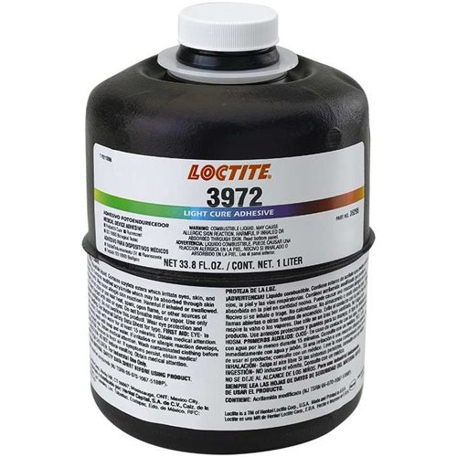 LOCTITE 3972 Light Cure Acrylic 1 litre Bottle
