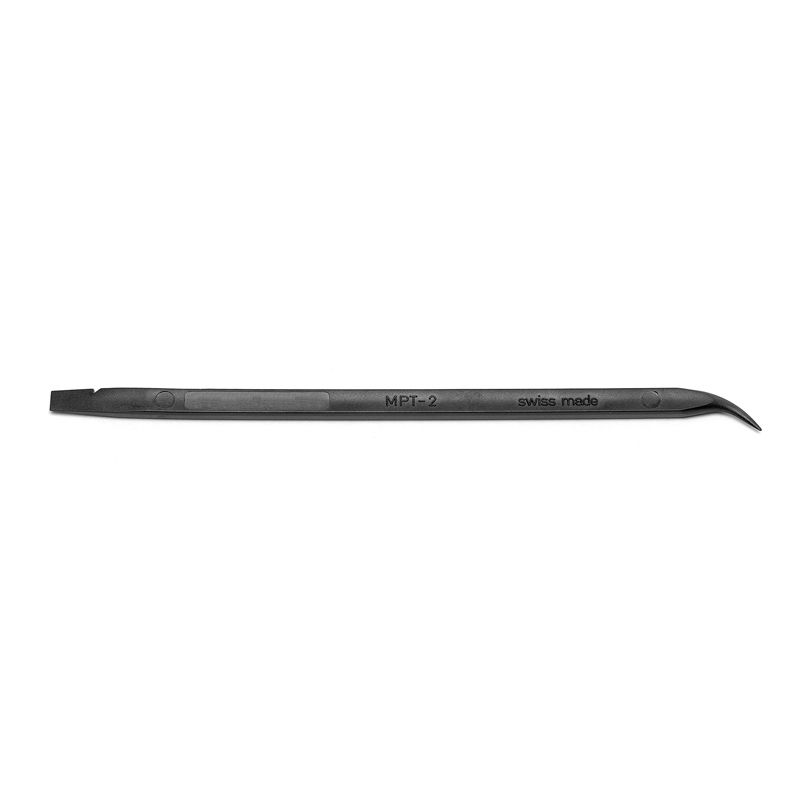Ideal-tek MPT Carbon Peek Plastic Probe Squared Body Curved Fine Tip and Flat Strong Tip Chiselshape OAL 150mm ESD Safe