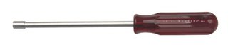 Xcelite 3/16'' x 6'' Extra-Long Full Hollowshaft Nutdriver Red Handle