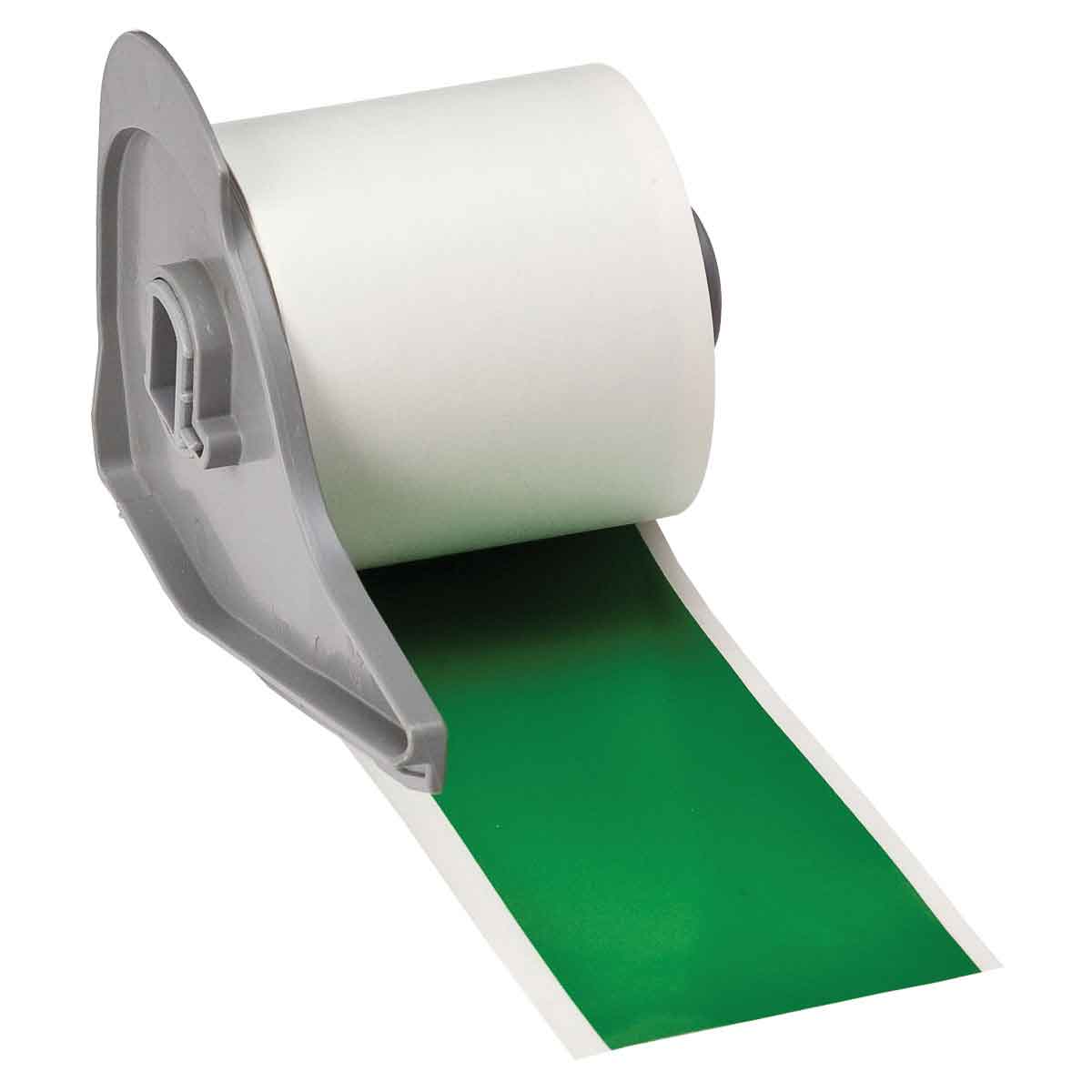 Low-Halide Multi-Purpose Polyester Label Tape for M710 Printer 2'' x 50' Green 50/Roll