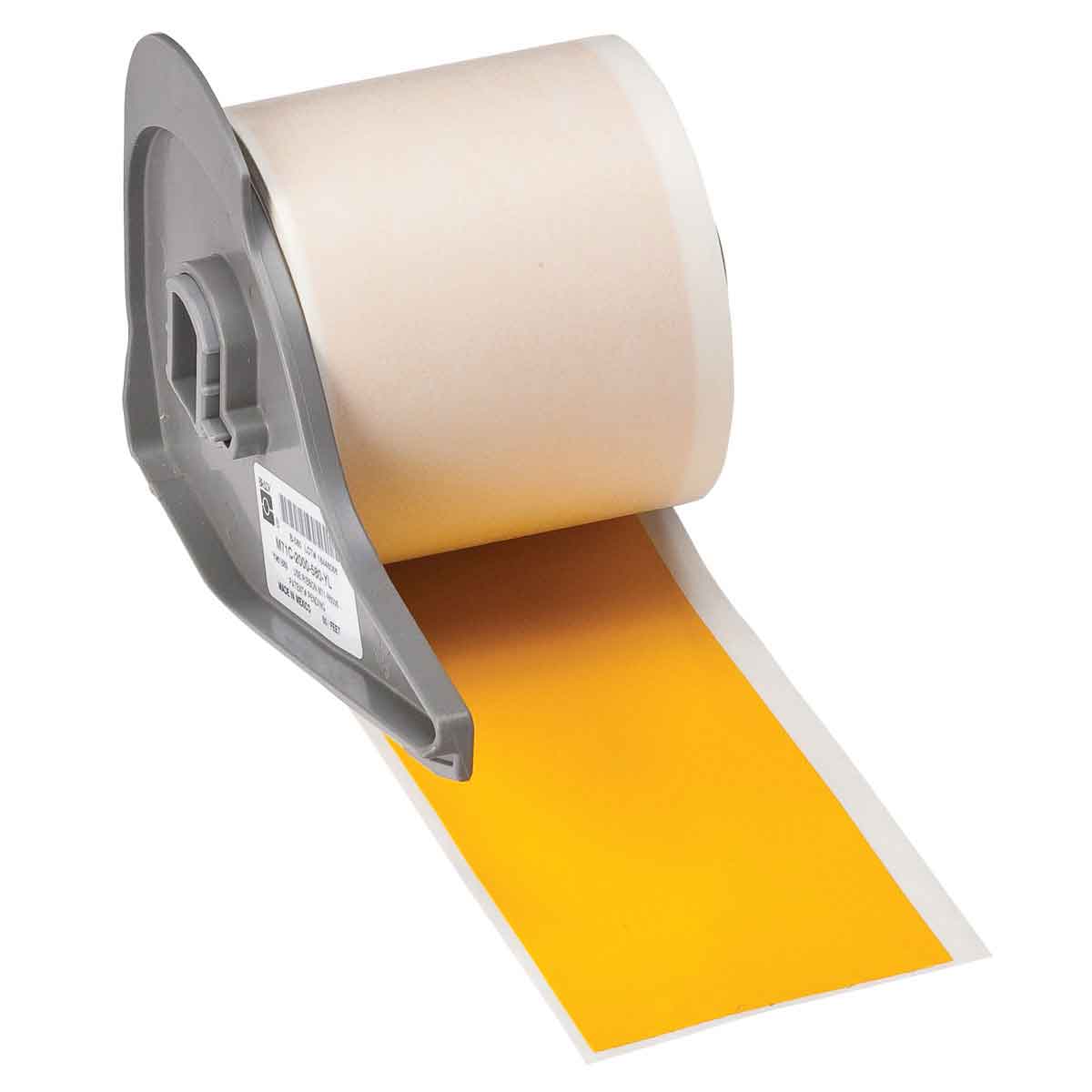 Cold Temperature Application Multi-Purpose Polyester Label Tape for M710 Printer 2'' x 50' Yellow 50/Roll