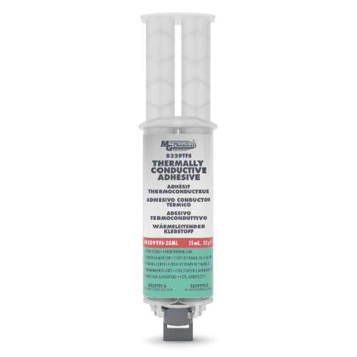Thermally Conductive Epoxy Adhesive Slow Cure, Flowable Dual Syringe 25mL