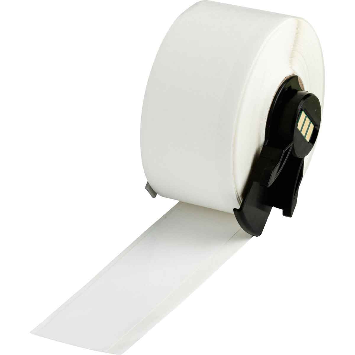 Aggressive Adhesive Multi-Purpose Polyester Label Tape for M6 M7 Printers 1'' x 50' 50/Roll