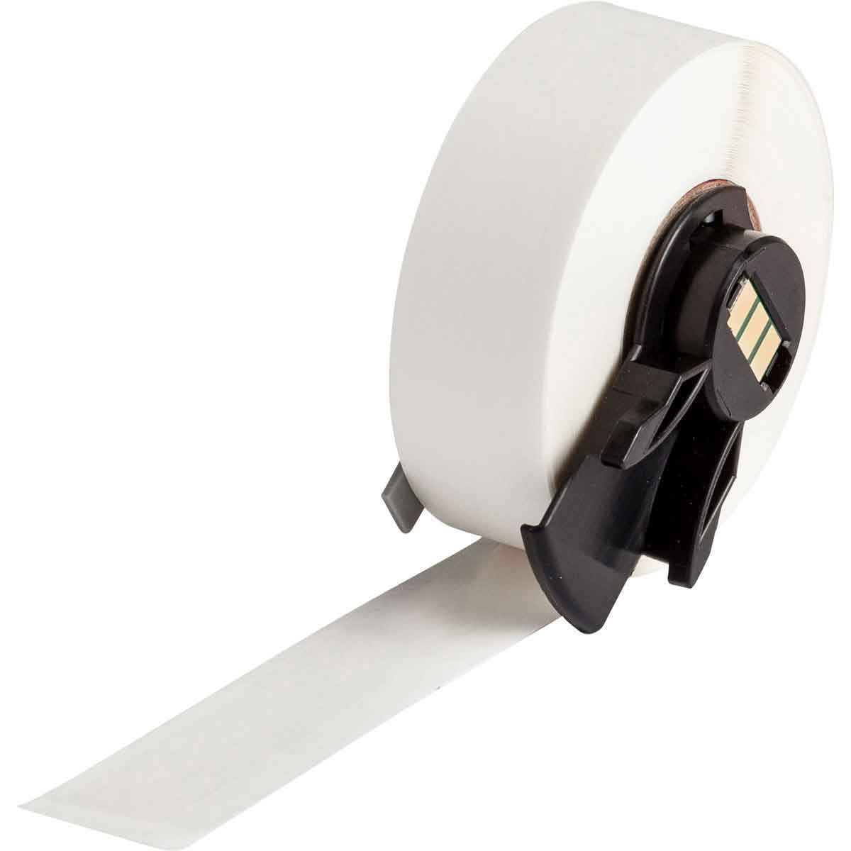 Harsh Environment Multi-Purpose Clear Polyester Label Tape for M6 M7 Printers 0.5'' x 50' 50/Roll