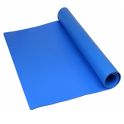 Dissipative Vinyl 3-Layer Table Premium Roll Blue 2' x 50'