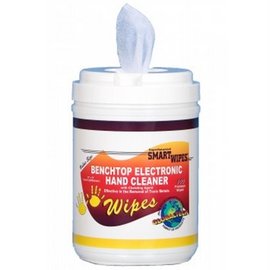 Saturated Wipes Benchtop Electronic Hand Cleaner 6'' x 9'' 100/Container