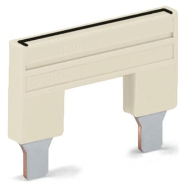 Wago Push-In Type Jumper Bar Insulat Light Gray 25/Bag