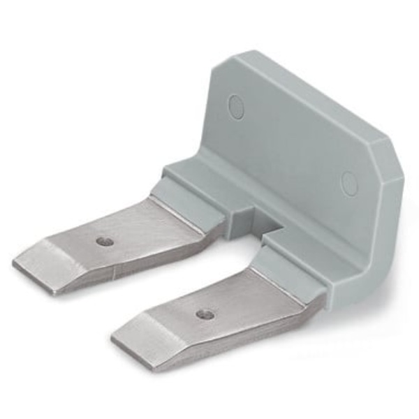 Wago 2 Pos Adjac Entry Jumper Insulated Nomi Gray 25/Box