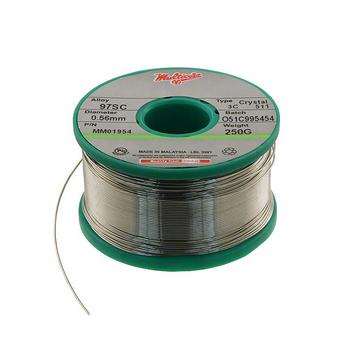 Solder Wire Lead Free No Clean SN97 Crystal 511 3C .022-.5 (0.56mm) 250gm Spool