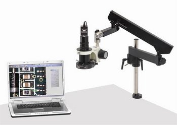 Microscope Video Inspection System w/Articulating Arm